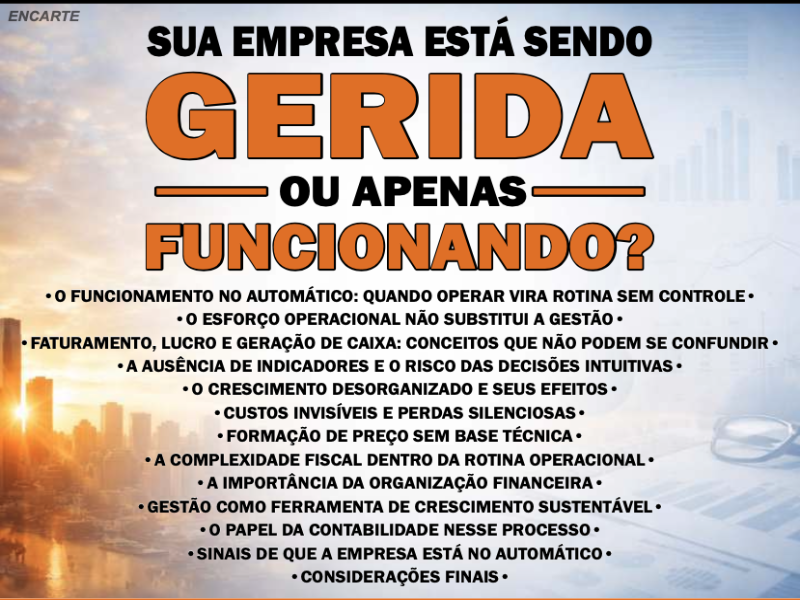 Informativo maio de 2026